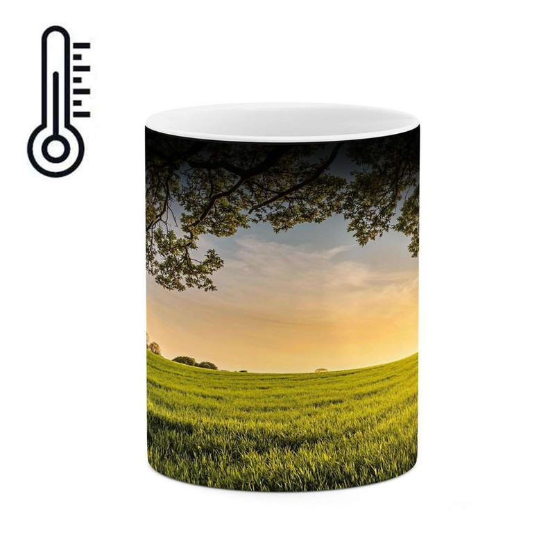 ماگ ( جعبه کادویی رایگان)  حرارتی   منظره کد mgh13222