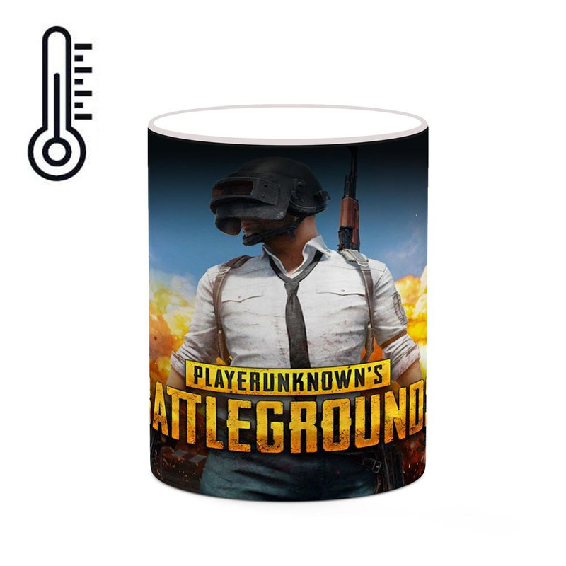 ماگ ( جعبه کادویی رایگان)  حرارتی   بازی پابجی PUBG کد mgh30022
