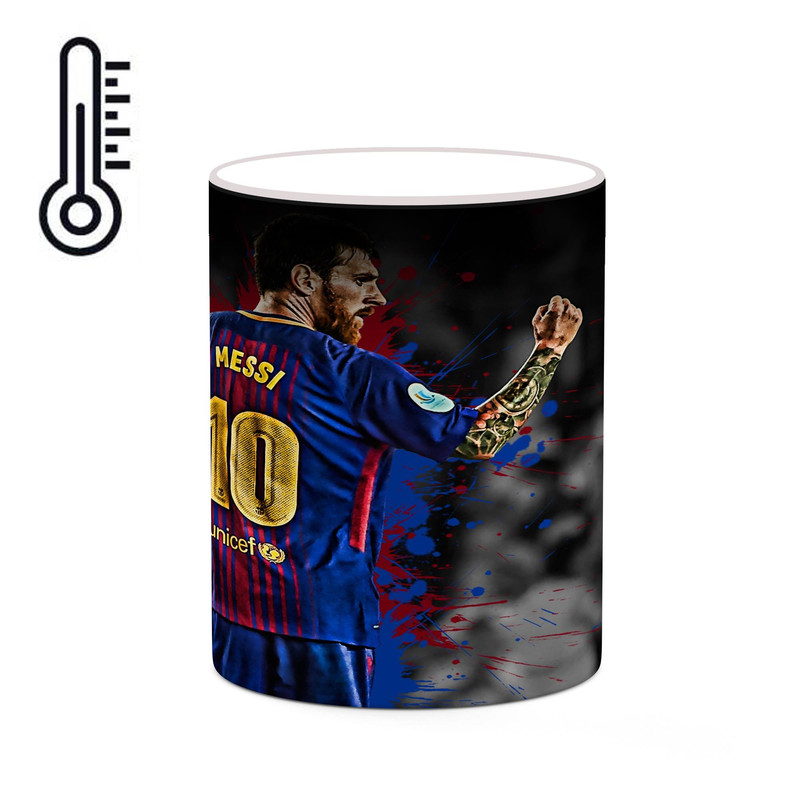ماگ ( جعبه کادویی رایگان)  حرارتی   Leo Messi لئو مسی  mgh42485