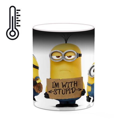 ماگ ( جعبه کادویی رایگان) حرارتی minion مینیون mgh42578