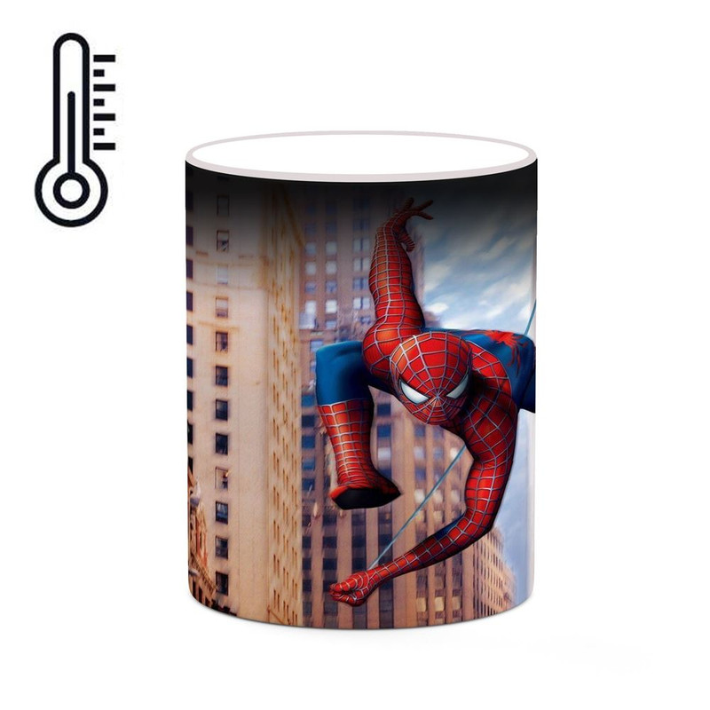 ماگ ( جعبه کادویی رایگان)  حرارتی   مرد عنکبوتی Spider-Man کد mgh39925