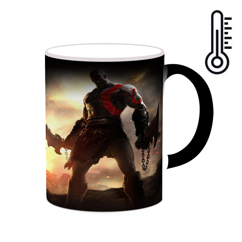 ماگ ( جعبه کادویی رایگان)  حرارتی   گاد آف وار God Of War  mgh40632