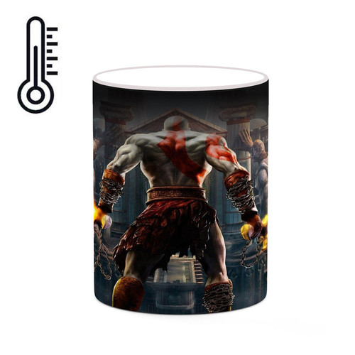 ماگ ( جعبه کادویی رایگان) حرارتی گاد آف وار God Of War mgh40752