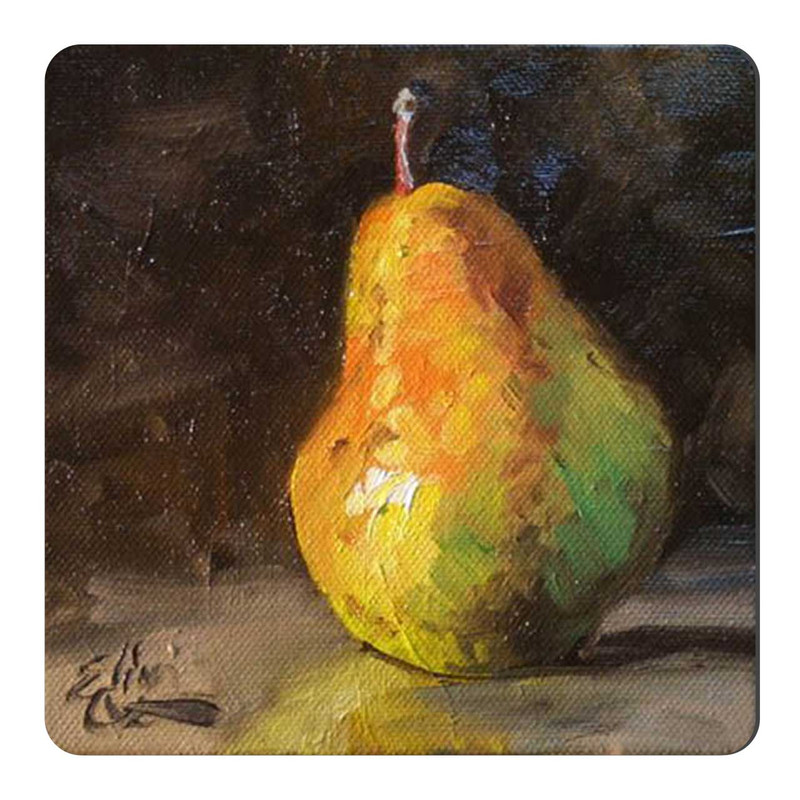 مگنت طرح نقاشی گلابی کد wmg824