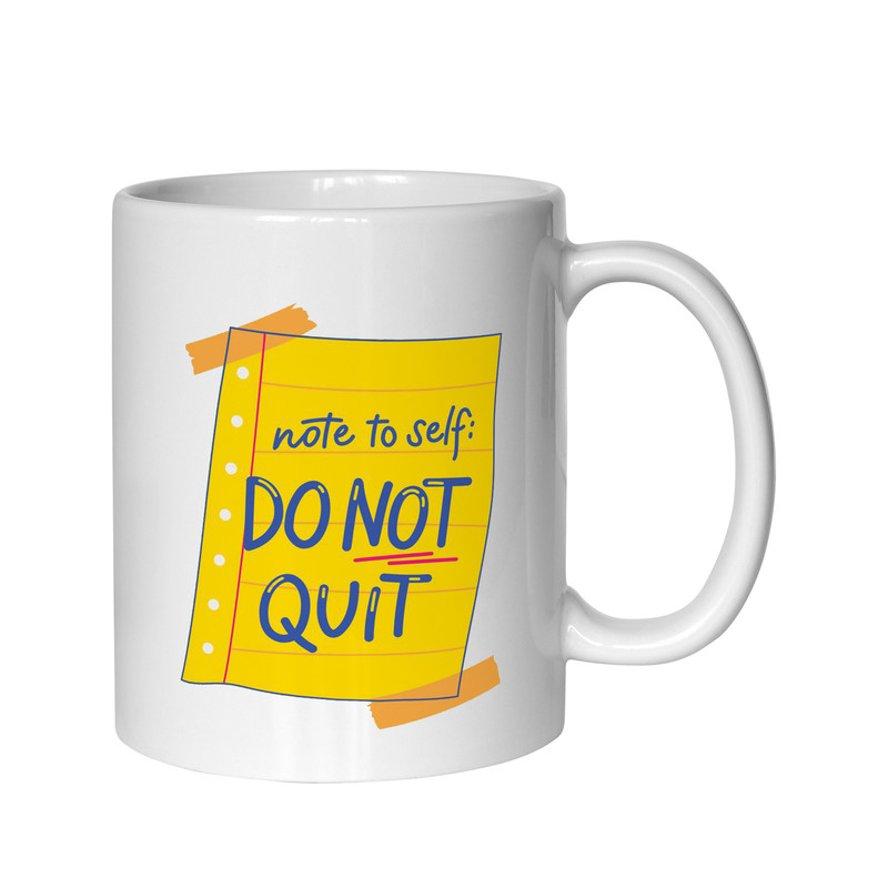 ماگ ( جعبه کادویی رایگان)  مدل Do Not Quit