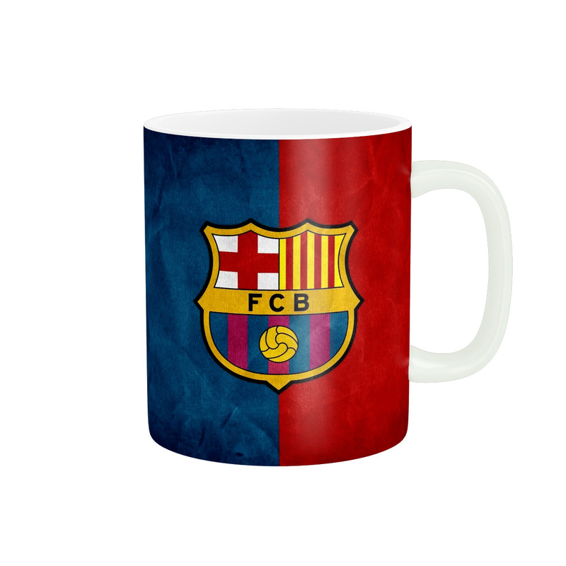 ماگ ( جعبه کادویی رایگان)  مدل بارسلونا Barcelona کد MG159