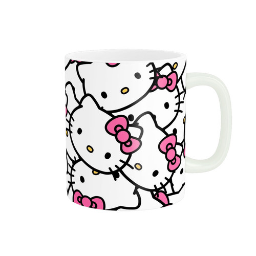 ماگ ( جعبه کادویی رایگان) مدل فانتزی طرح هلو کیتی Hello kitty کد 294