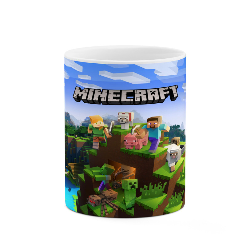 ماگ ( جعبه کادویی رایگان)  چیتوکالا طرح ماینکرافت minecraft مدل mgh41607