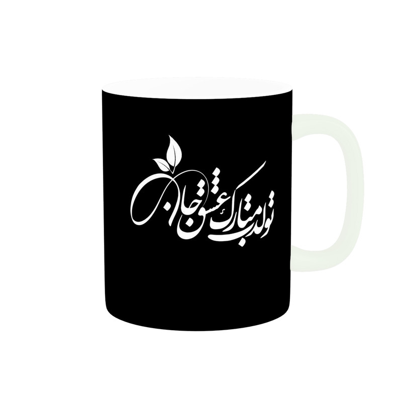 ماگ ( جعبه کادویی رایگان)  طرح تولدت مبارک کد 637