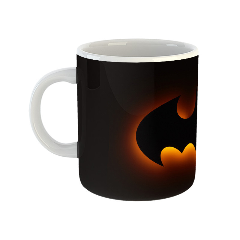 ماگ ( جعبه کادویی رایگان)  مدل بتمن طرح Batman2