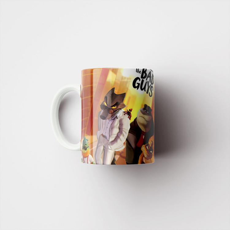 ماگ ( جعبه کادویی رایگان) مدل Bad Guys کد 101