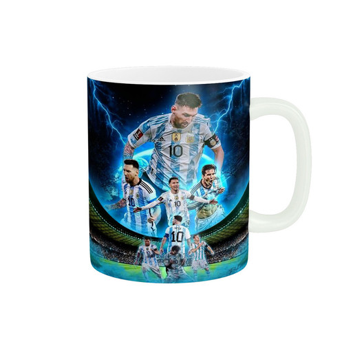 ماگ ( جعبه کادویی رایگان) زیگورات مدل لیونل مسی Lionel Messi کد 1753
