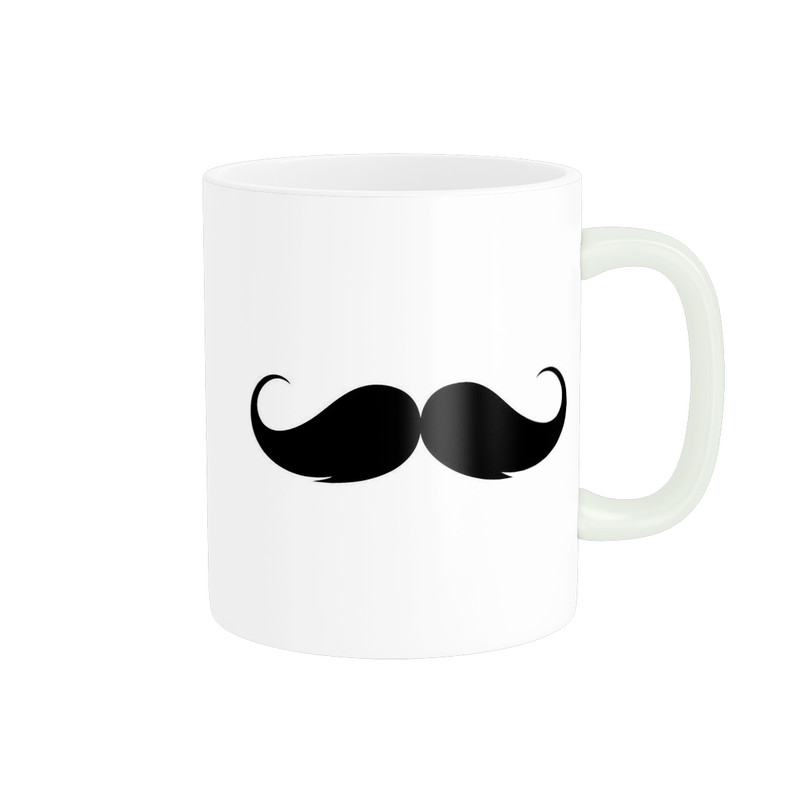 ماگ ( جعبه کادویی رایگان)  طرح سبیل کد 422