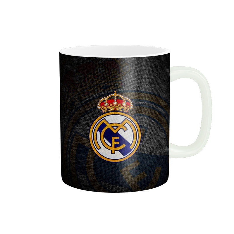 ماگ ( جعبه کادویی رایگان)  مدل رئال مادرید Real Madrid کد MG190