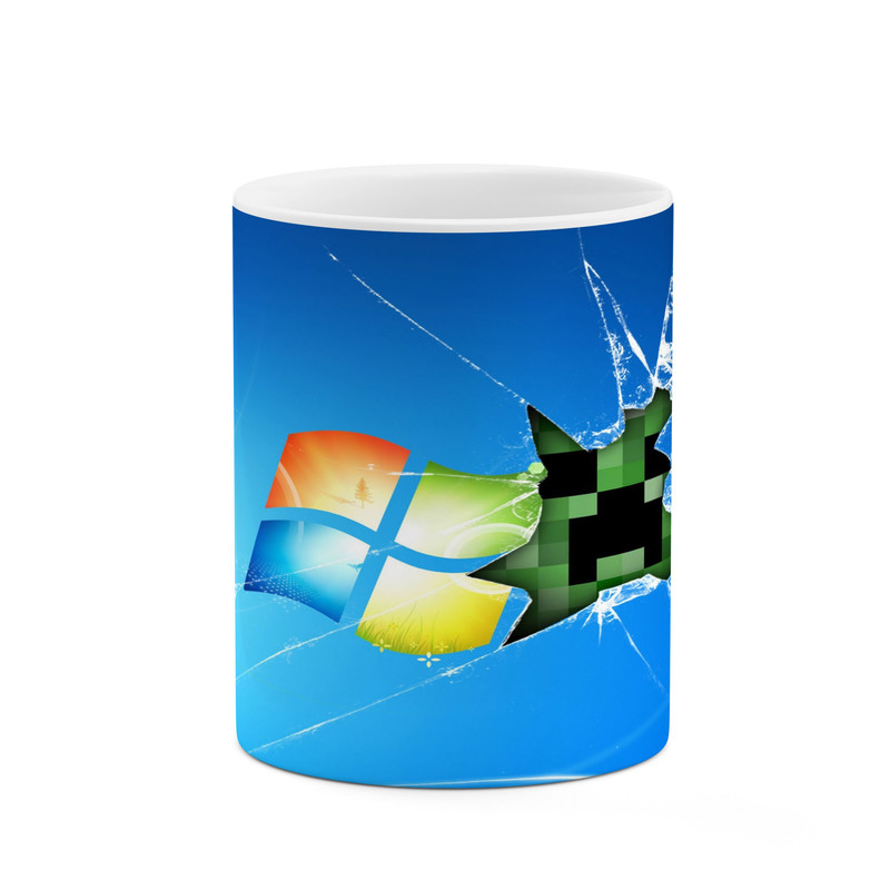 ماگ ( جعبه کادویی رایگان)  چیتوکالا طرح ماینکرافت minecraft مدل mgh41546