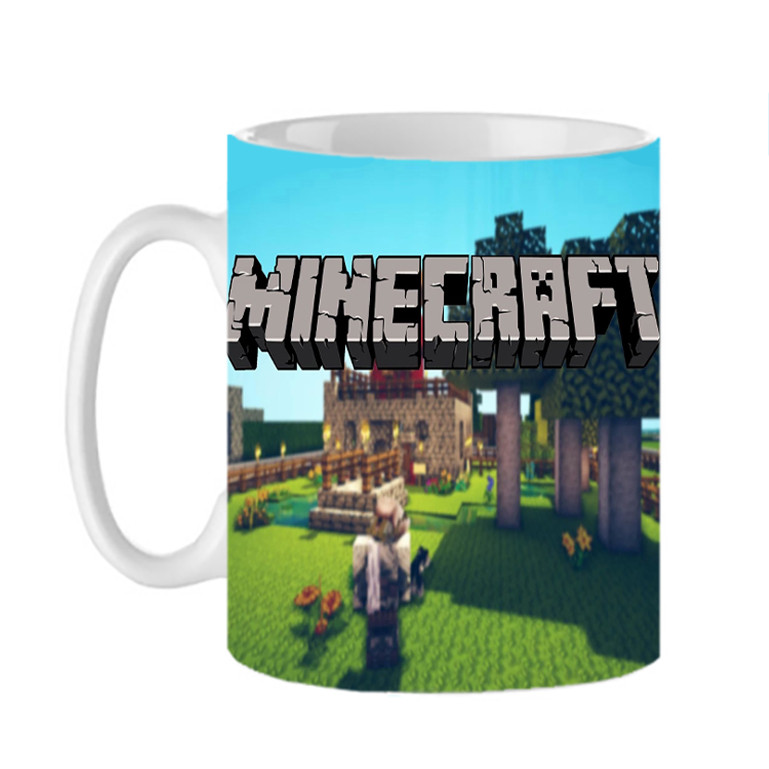 ماگ ( جعبه کادویی رایگان)  طرح ماینکرافت minecraft کد 497