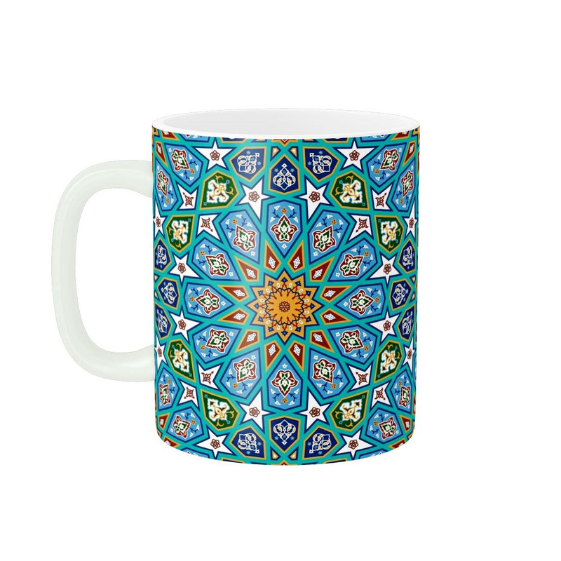 ماگ ( جعبه کادویی رایگان)  مدل سنتی ایرانی کد 60