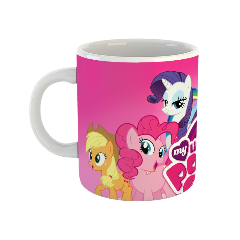 ماگ ( جعبه کادویی رایگان)  مدل پونی کوچولو طرح Pony5
