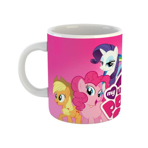 ماگ ( جعبه کادویی رایگان) مدل پونی کوچولو طرح Pony5