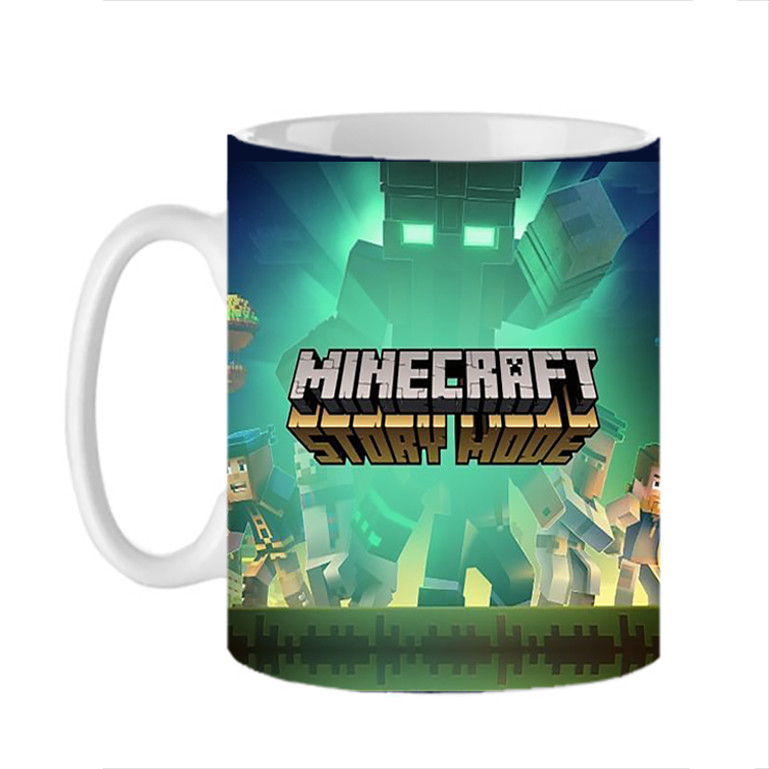 ماگ ( جعبه کادویی رایگان)  طرح ماینکرافت minecraft کد 489