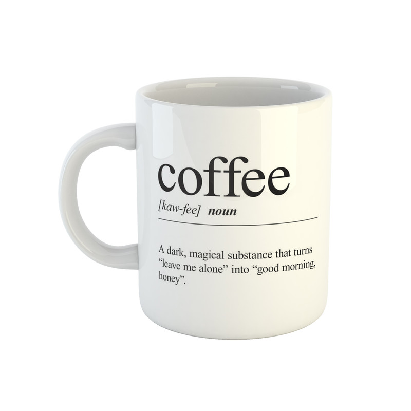 ماگ ( جعبه کادویی رایگان)  طرح coffee کد012