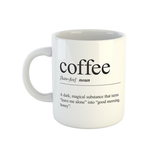 ماگ ( جعبه کادویی رایگان) طرح coffee کد012