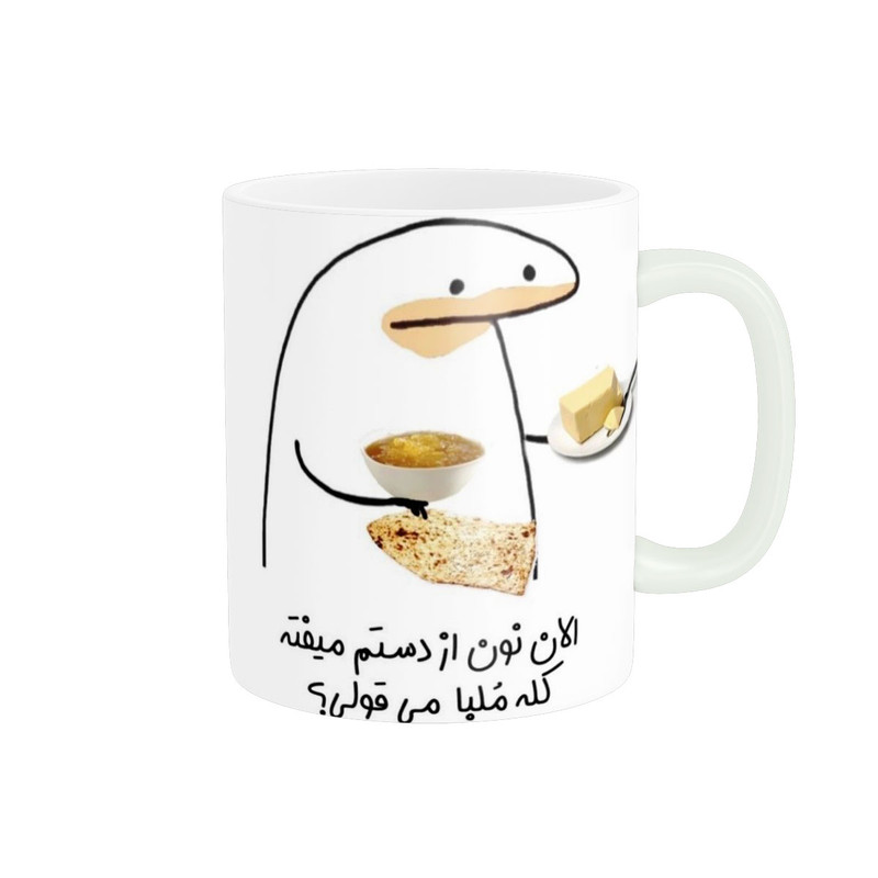 ماگ ( جعبه کادویی رایگان)  مدل میقولی کد 420
