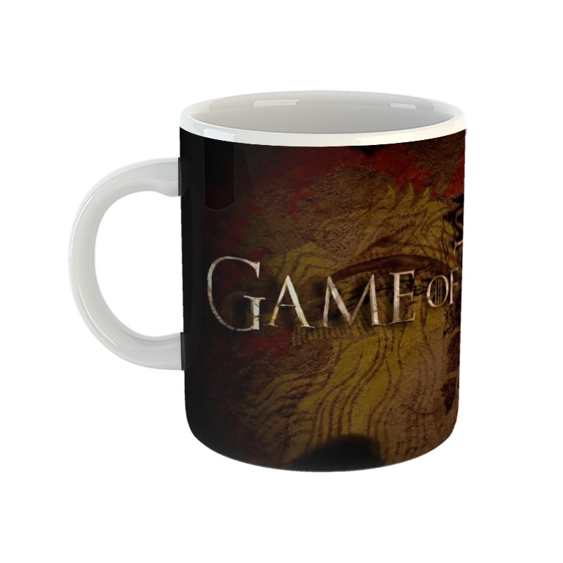 ماگ ( جعبه کادویی رایگان)  مدل  game of thrones طرح گیم آف ترونز 9