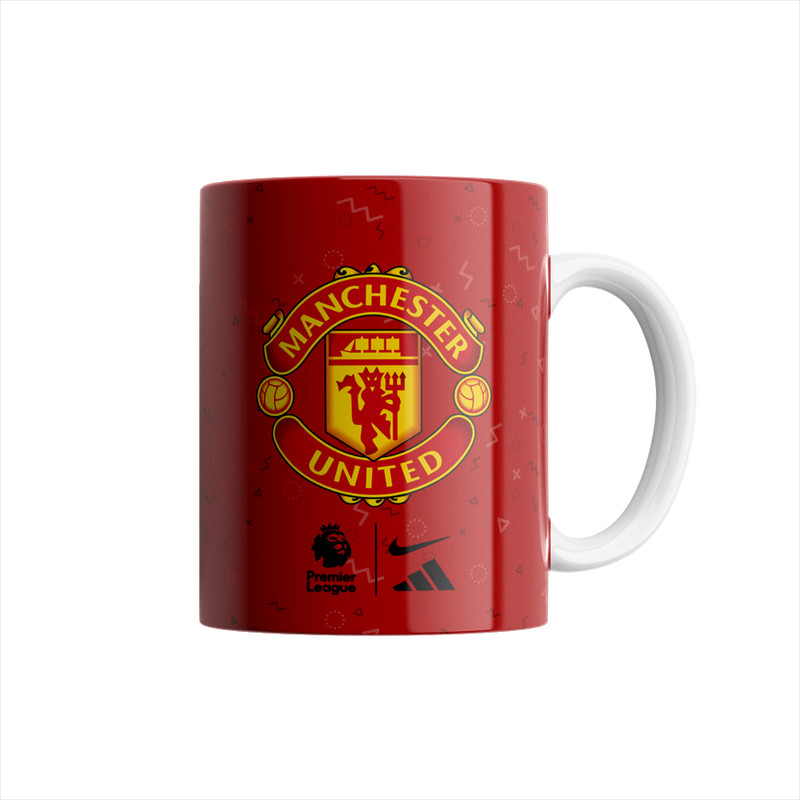 ماگ ( جعبه کادویی رایگان)  طرح منچستریونایتد Manchester United کد M293