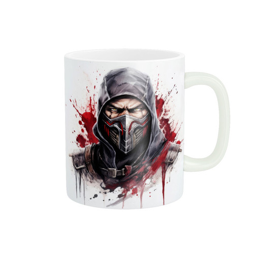 ماگ ( جعبه کادویی رایگان) طرح گیمینگ مدل Mortal Kombat کد 2