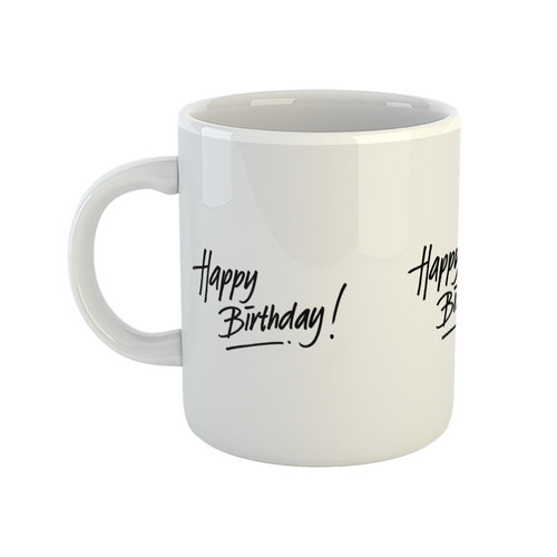 ماگ ( جعبه کادویی رایگان) مدل تولدت مبارک طرح Happy birthday