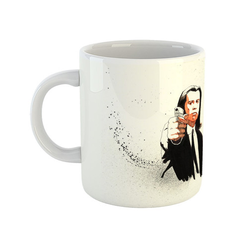ماگ ( جعبه کادویی رایگان) مدل pulp fiction طرح پالپ فیکشن 3