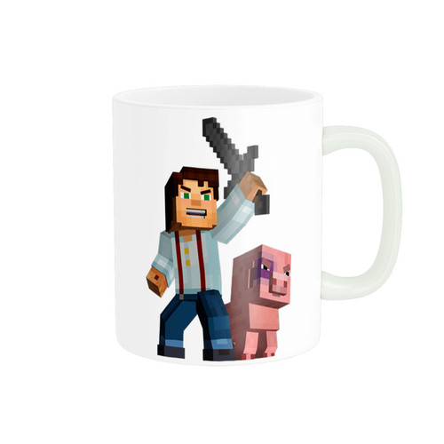 ماگ ( جعبه کادویی رایگان) استلار طرح گیم ماینکرافت Minecraft کد 0552