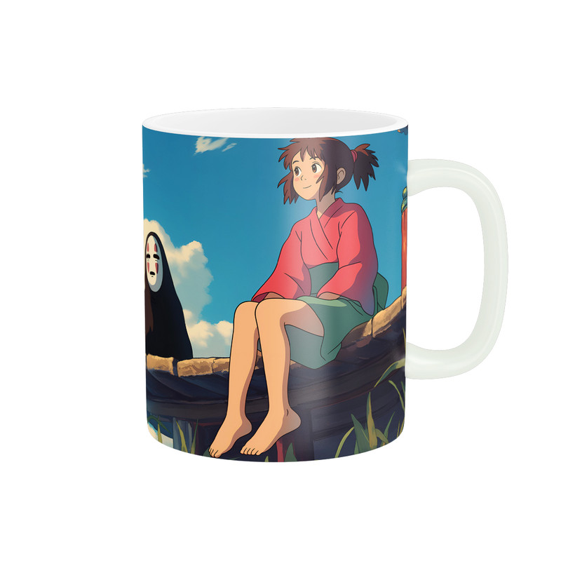 ماگ ( جعبه کادویی رایگان)  پاد آفرین طرح شهر اشباح Spirited Away کد 1216