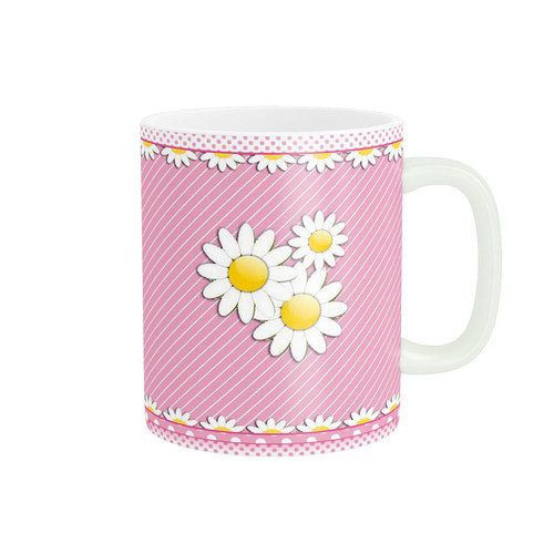 ماگ ( جعبه کادویی رایگان) پاد آفرین طرح گل کد 4333