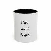 ماگ ( جعبه کادویی رایگان) مدل I'm Just A Girl کد 01