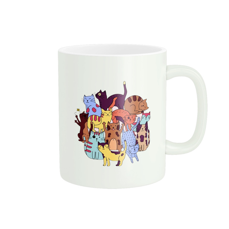 ماگ ( جعبه کادویی رایگان)  زیگورات مدل فانتزی کد 3151