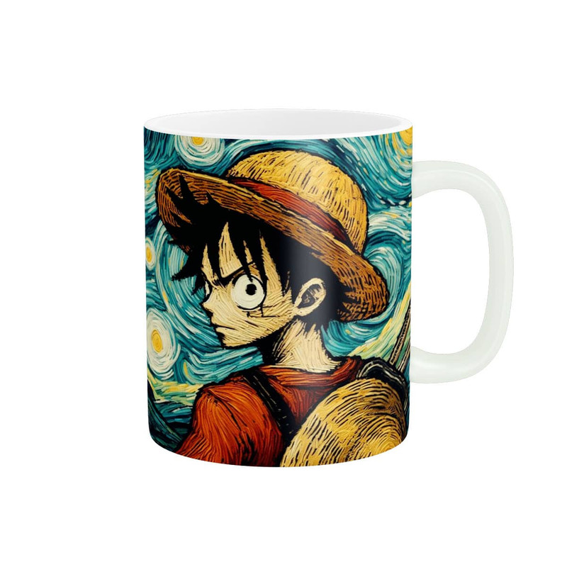 ماگ ( جعبه کادویی رایگان)  مدل ونگوک لوفی luffy کد 96303