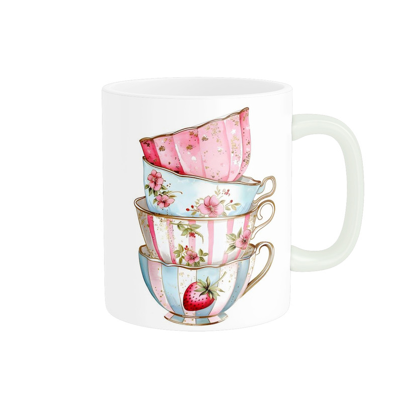 ماگ ( جعبه کادویی رایگان)  پاد آفرین طرح فنجون کد 2347