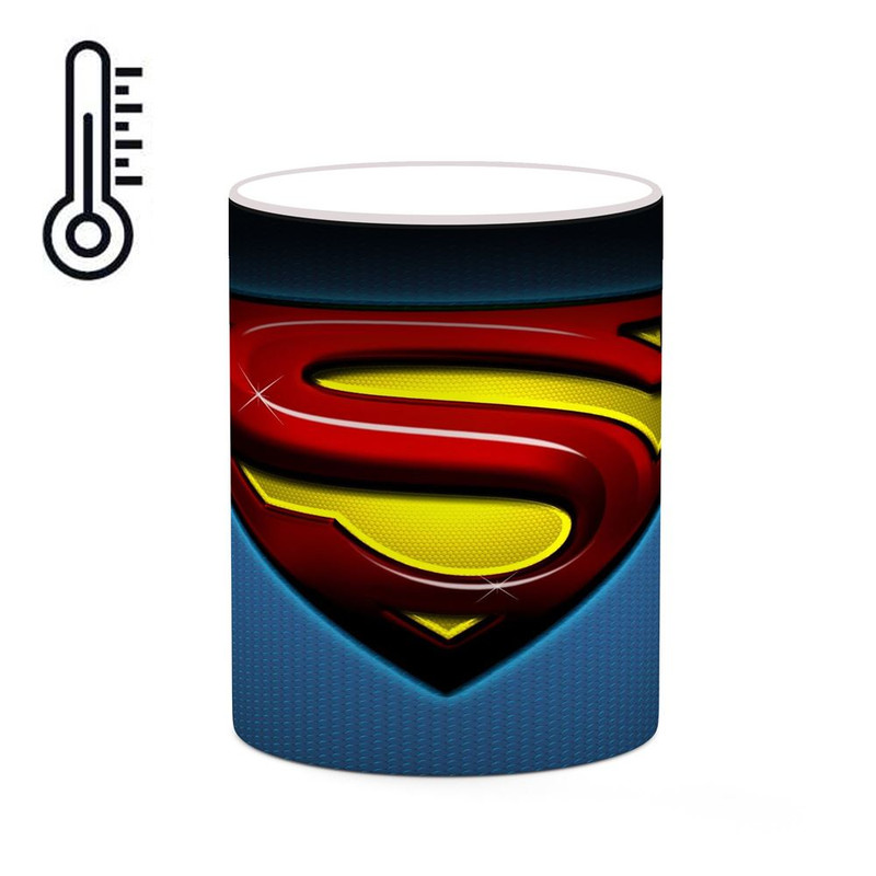ماگ ( جعبه کادویی رایگان)  حرارتی چیتوکالا مدل سوپرمن Superman کد mgh39975