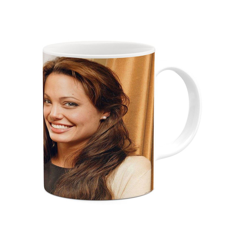 ماگ ( جعبه کادویی رایگان)  چیتوکالا طرح آنجلینا جولی Angelina Jolie مدل mgh25058