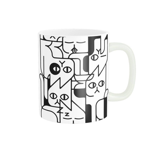 ماگ ( جعبه کادویی رایگان) مدل گربه فانتزی کد A96329