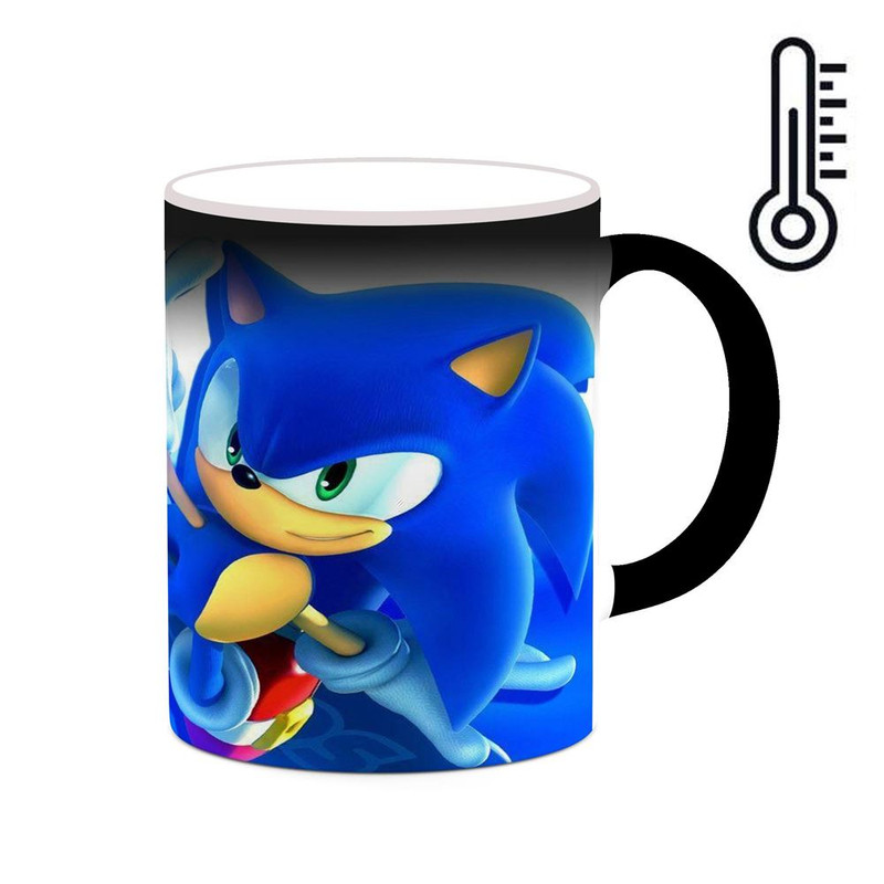 ماگ ( جعبه کادویی رایگان)  حرارتی چیتوکالا مدل بازی سونیک Sonic The Hedgehog کد mgh30224