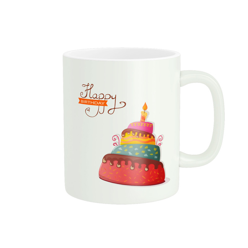 ماگ ( جعبه کادویی رایگان)  طرح کیک کد 226