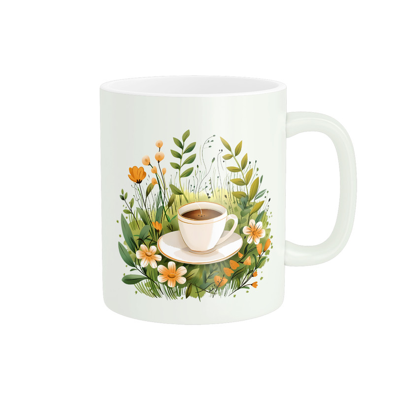ماگ ( جعبه کادویی رایگان)  طرح قهوه کد 229
