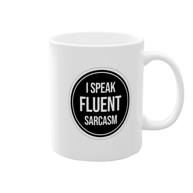 ماگ ( جعبه کادویی رایگان)  طرح Sarcasm