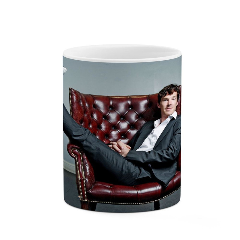 ماگ ( جعبه کادویی رایگان)  چیتوکالا طرح Benedict Cumberbatch مدل mgh25273