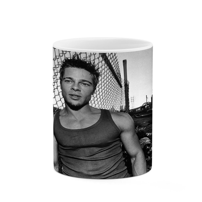 ماگ ( جعبه کادویی رایگان)  چیتوکالا طرح برد پیت Brad Pitt مدل mgh25297