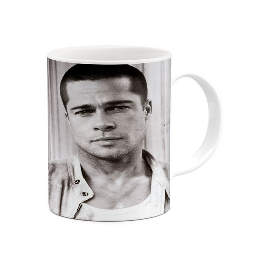 ماگ ( جعبه کادویی رایگان) چیتوکالا طرح برد پیت Brad Pitt مدل mgh25299