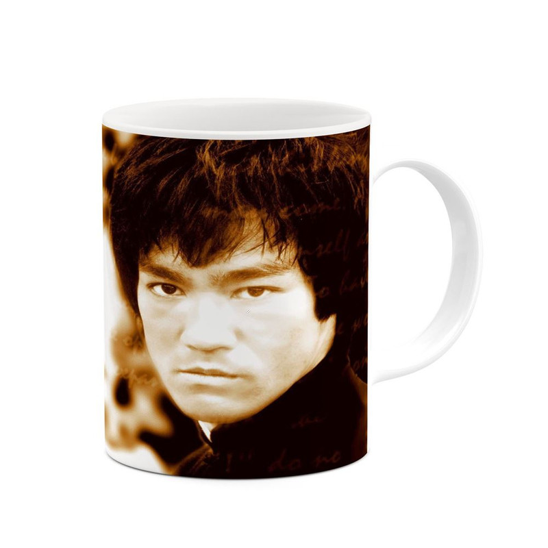 ماگ ( جعبه کادویی رایگان)  چیتوکالا طرح بروسلی Bruce Lee مدل mgh25357